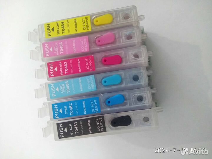 Перезаправляемые картриджи Epson R320