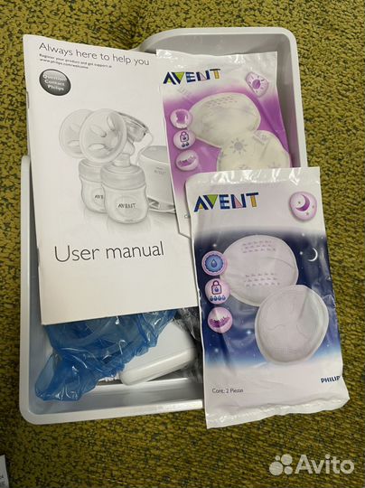 Молокоотсос avent электрический