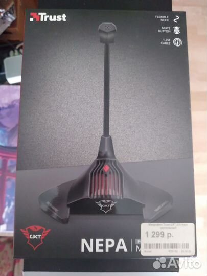 Микрофон Trust gaming Nepa