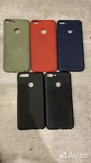 Силиконовые чехли на Huawei P smart 2018