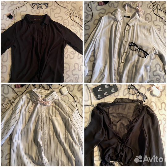 Вещи пакетом женские(верх: топы, кардиганы)