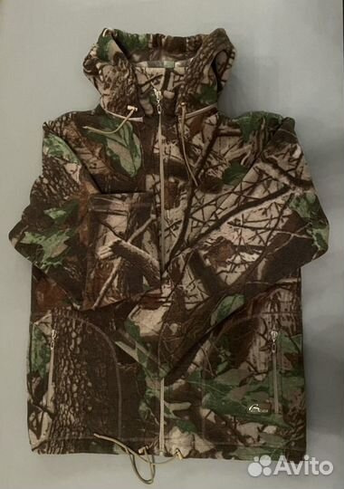 Худи толстовка свитшот мужской 46 милитари флис