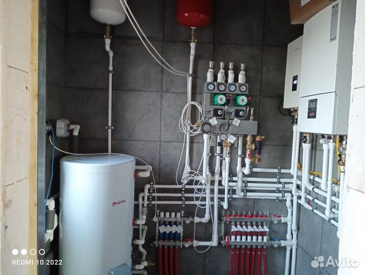 Монтаж систем отопления