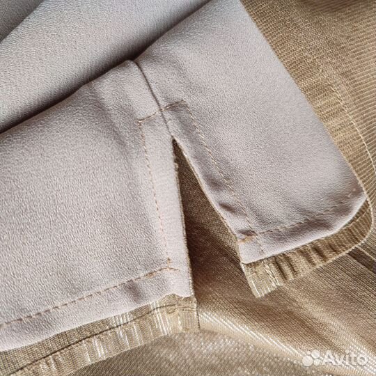 Топ женский горчичного цвета на подкладке