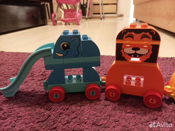 Lego duplo поезд