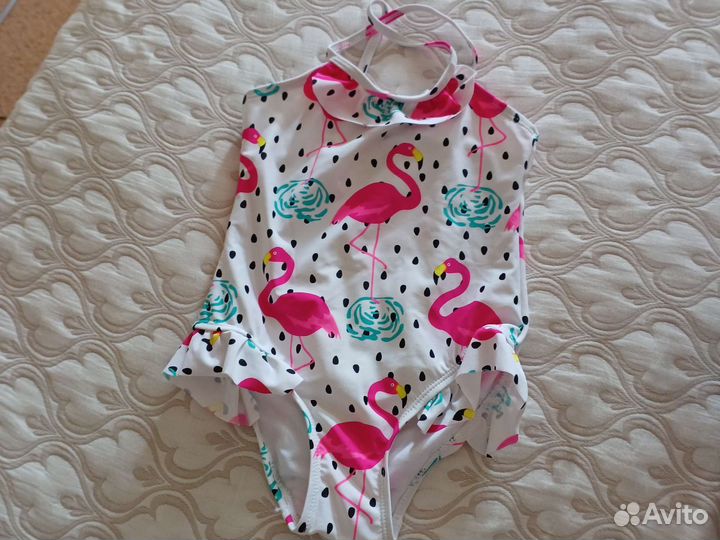 Купальник слитный детский. Размер 116 новый