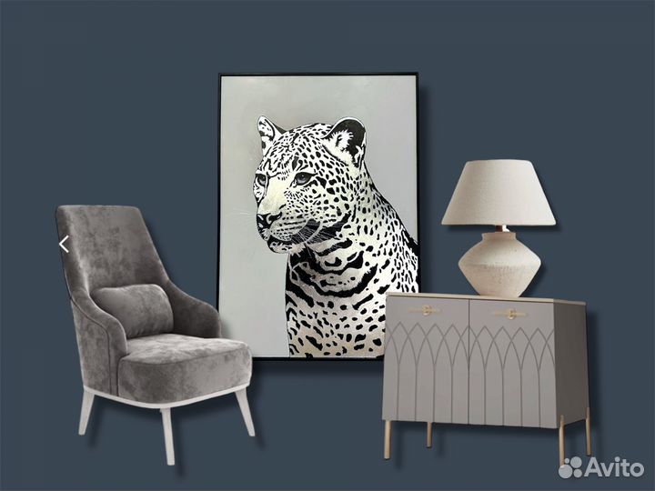 Картина кораллы. Картина золотая поталь на холсте