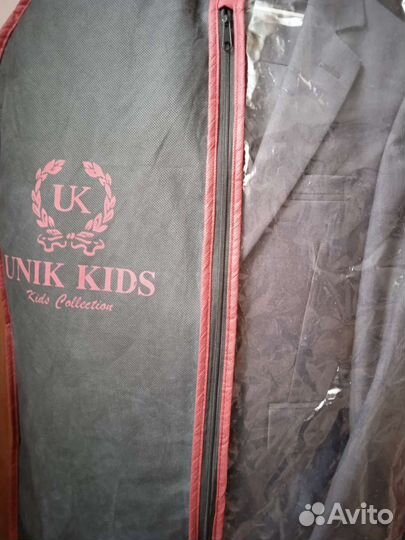 Школьная форма для мальчика 122 128 серая