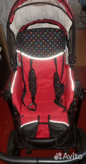 Коляска трансформер 3 в 1 бу