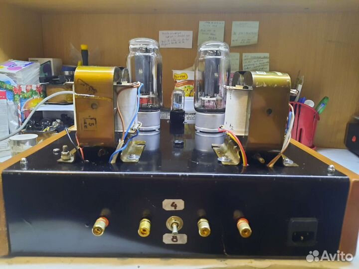 Однотактный ламповый усилитель гм70