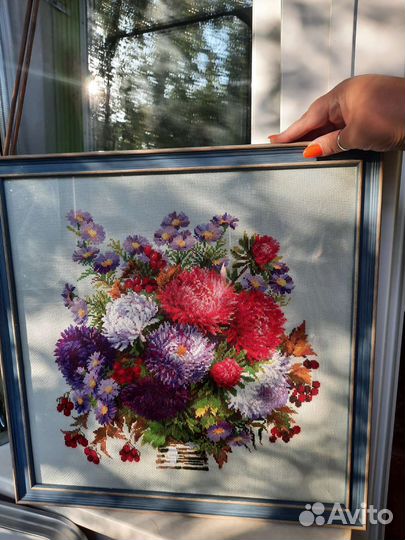 Готовая картина 40х40см