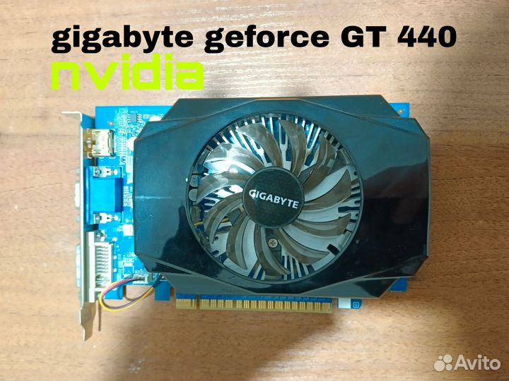 Видеокарта nvidia gt 440 от gigabyte