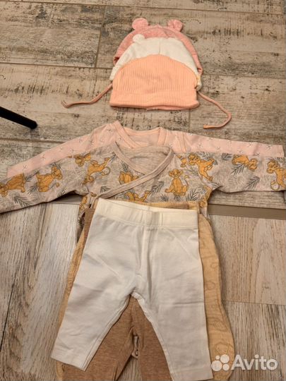 Боди / штанишки 0-3