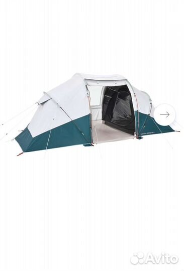 Палатка quechua arpenaz 4.2 Fresh and Black f&b