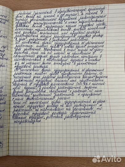 Перепишу лекции/конспекты/ тексты от руки