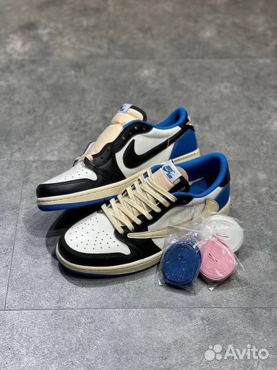 Nike Air Jordan 1 Low Fragment Travis Scott