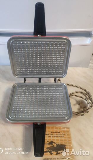 Вафельница СССР электрическая