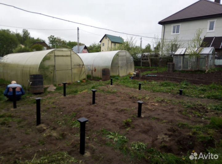 Винтовые сваи под ключ. Монтаж за 1 день