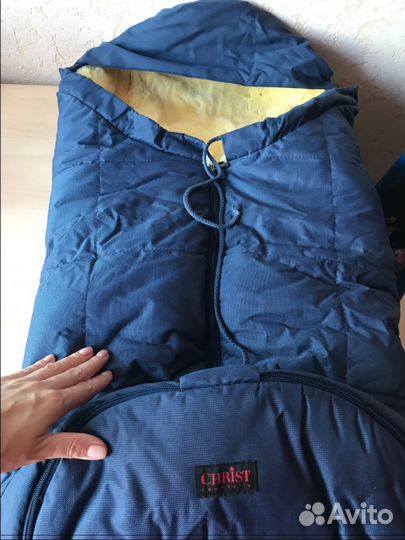 Детский меховой конверт christ Lammfelle