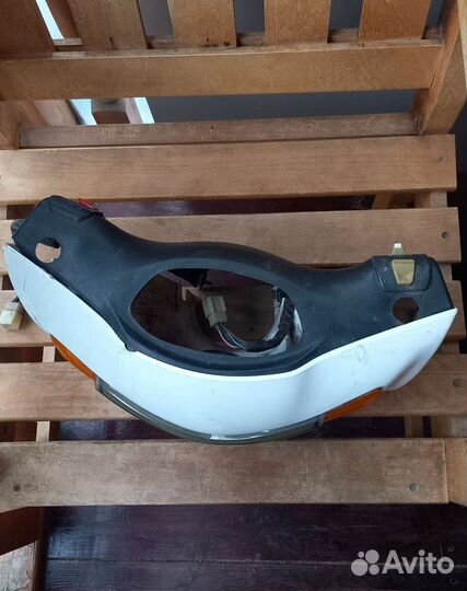 Пластик с фарой на руль