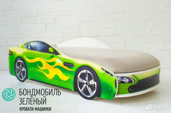 Кровать машина