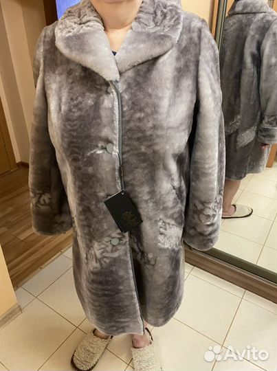 Шуба мутоновая новая