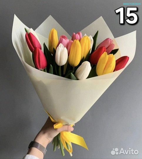 Букеты из тюльпанов (Арт.62394)