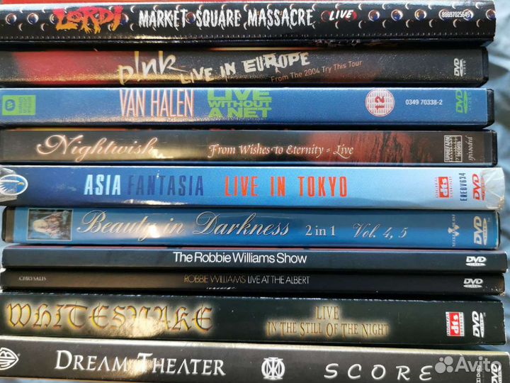 Dvd с музыкальным материалом