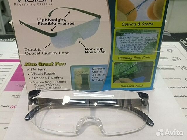 Лупа очки. Новые