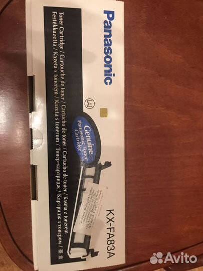 Картридж Panasonic KX-FA83A черный