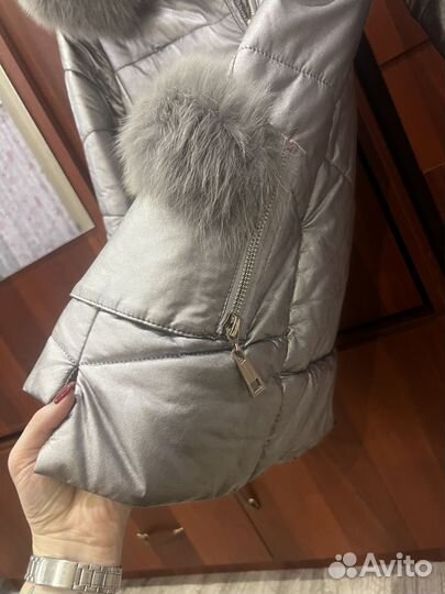 Пуховик женский зимний 48 размер