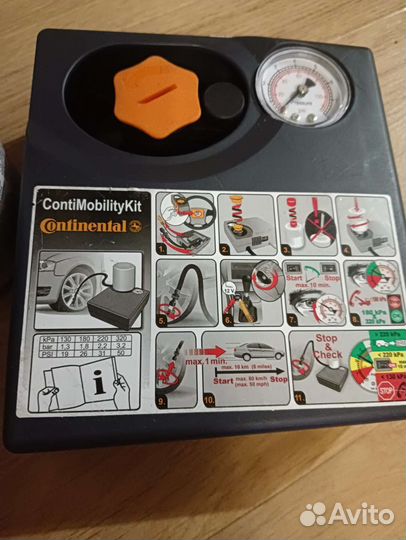 Компрессор для подкачки шин Continental