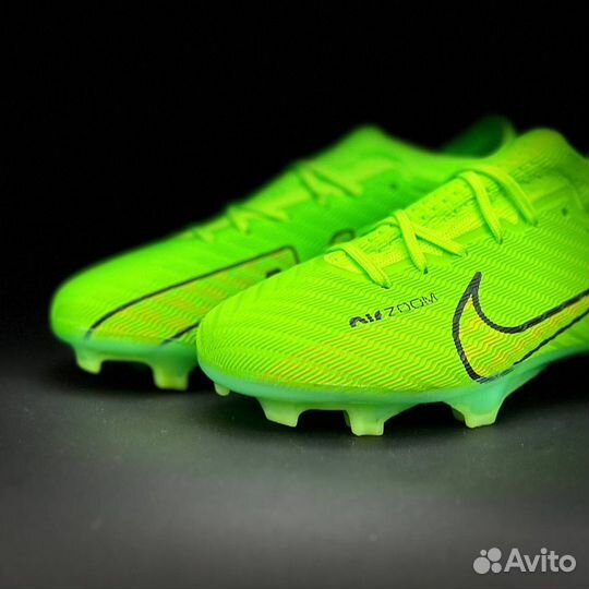 Бутсы Nike Mercurial Air Zoom кислотные