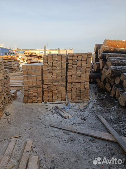 Доска обрезная 200х50x3м от производителя 1 сорт