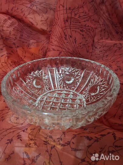Ваза хрустальная СССР