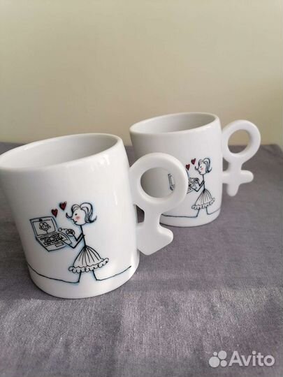 Парные кружки, посуда