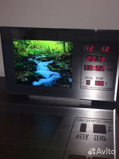 Часы, календарь, термометр, Релакс