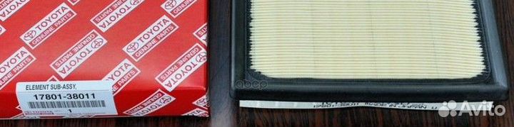 Фильтр воздушный 17801-38011 toyota