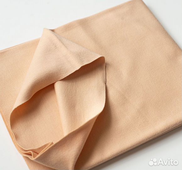 Ткань трикотаж для кукол Белый ангел 114 оттенок