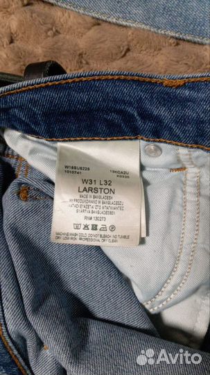 Джинсовая куртка с мехом levis