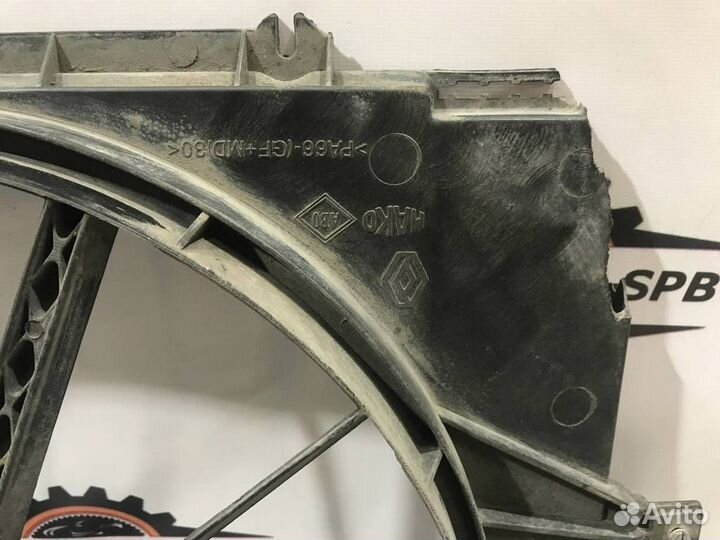 Диффузор вентилятора Renault Clio /Symbol 1998-20