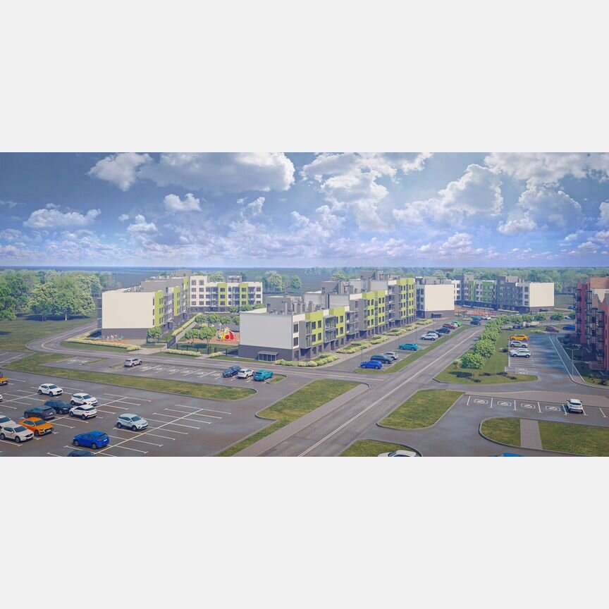 3-к. квартира, 89,8 м², 1/5 эт.