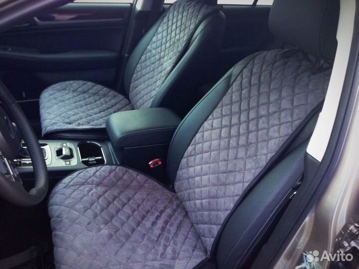 Накидка на сиденье из алькантары для Audi Q3