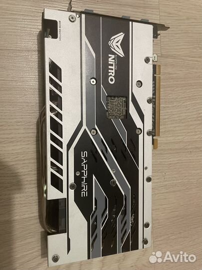 Видеокарта Sapphire nitro+ Rx 580 8gb OC