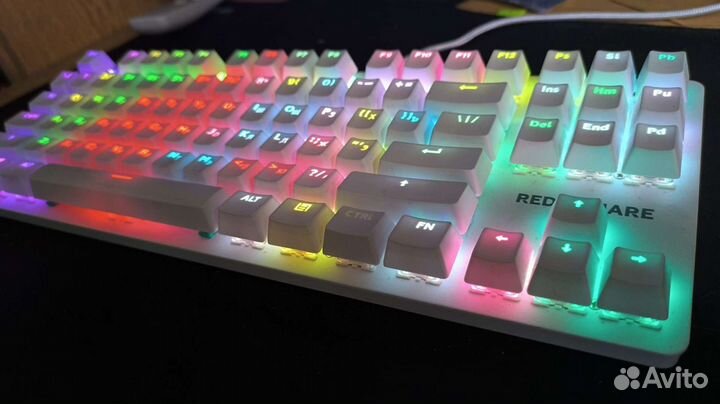 Red square keyrox tkl skeleton