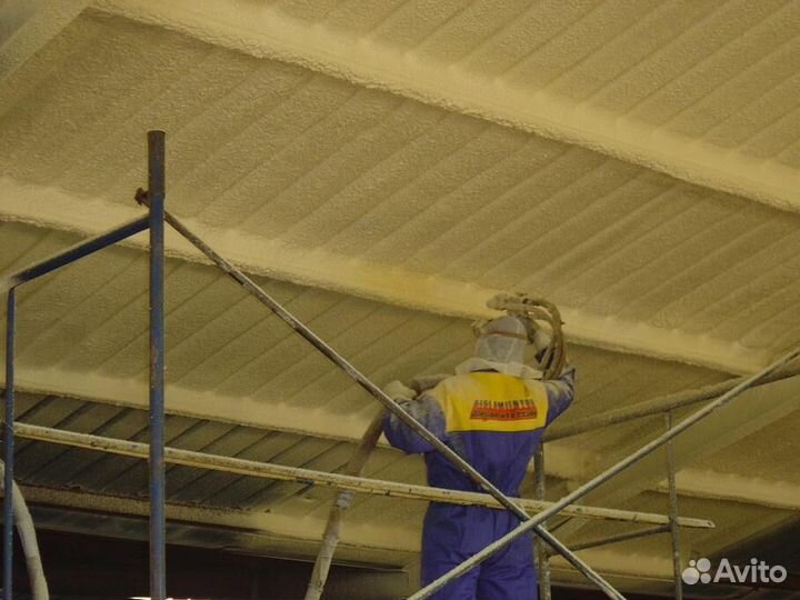 Утеплитель напыление ППУ