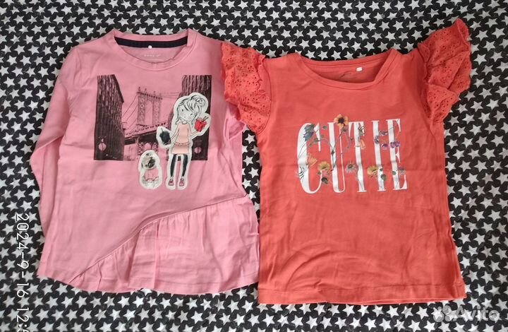 Вещи пакетом на девочку р. 92