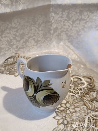 Молочник Полтавского фарфорового завода СССР