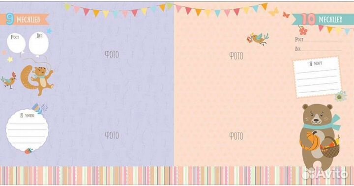 Фотоальбом для новорожденного