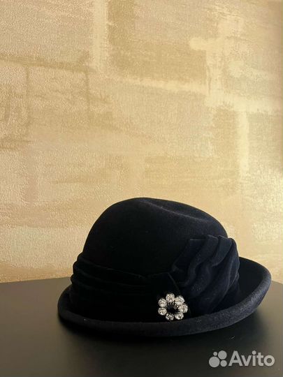 Шляпа фетровая женская